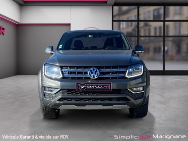 Volkswagen amarok double cabine c 3.0 tdi 258 bva8 4motion 4x4 permanent aventura occasion simplicicar marignane  simplicicar...