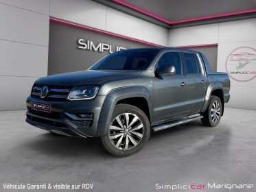 Volkswagen amarok double cabine c 3.0 tdi 258 bva8 4motion 4x4 permanent aventura occasion simplicicar marignane  simplicicar...