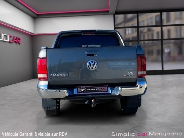 Volkswagen amarok double cabine c 3.0 tdi 258 bva8 4motion 4x4 permanent aventura occasion simplicicar marignane  simplicicar...