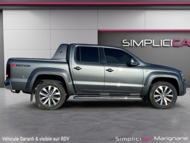 Volkswagen amarok double cabine c 3.0 tdi 258 bva8 4motion 4x4 permanent aventura occasion simplicicar marignane  simplicicar...