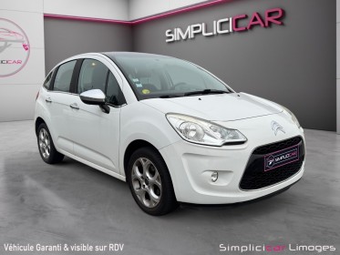 Citroen c3 c3 hdi 70 fap rossignol occasion simplicicar limoges  simplicicar simplicibike france