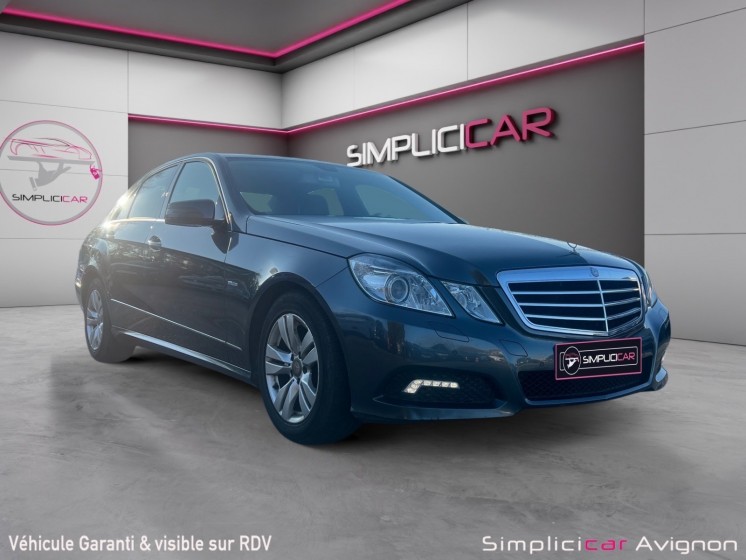 Mercedes classe e 220 cdi avantgarde a vidange boite moteur ok cuir xenon occasion avignon (84) simplicicar simplicibike france