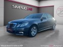 Mercedes classe e 220 cdi avantgarde a vidange boite moteur ok cuir xenon occasion avignon (84) simplicicar simplicibike france