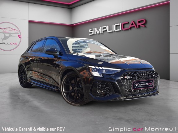 Audi rs3 sportback 2.5 tfsi 400 s tronic 7 quattro occasion montreuil (porte de vincennes)(75) simplicicar simplicibike france