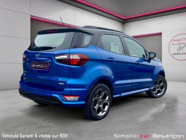 Ford ecosport 1.0 ecoboost 125ch ss bvm6 st-line / gps / radar ar occasion simplicicar besanÇon simplicicar simplicibike...