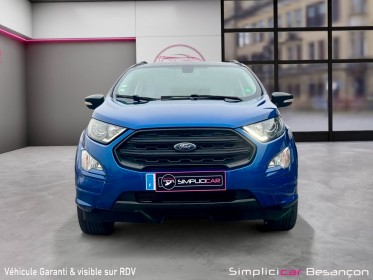 Ford ecosport 1.0 ecoboost 125ch ss bvm6 st-line / gps / radar ar occasion simplicicar besanÇon simplicicar simplicibike...