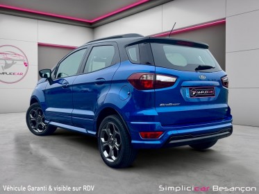 Ford ecosport 1.0 ecoboost 125ch ss bvm6 st-line / gps / radar ar occasion simplicicar besanÇon simplicicar simplicibike...