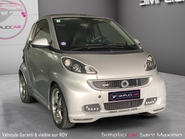 Smart fortwo cabrio smart  1.0 102ch brabus xclusive softouch occasion simplicicar st-maximin simplicicar simplicibike france