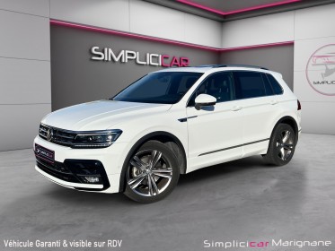 Volkswagen tiguan 1.5 tsi evo 150 dsg7 r line 1 ere main suivi vw full cuir toit pano ouvrant cam recul garantie 12 mois...