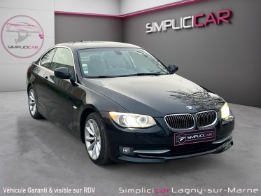 Bmw serie 3 coupe e92 lci 320d 184ch luxe occasion simplicicar lagny  simplicicar simplicibike france