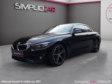 Bmw serie 4 cabriolet f33 lci 430i 252 cv bva8 m sport sièges electriques radar 360° jantes 18' full entretien bmw ......