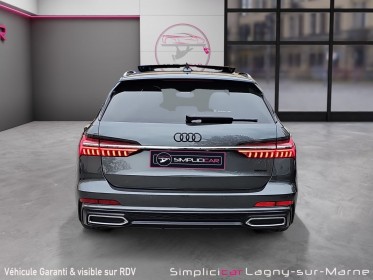 Audi a6 avant 45 tfsi 245  quattro s tronic 7 s line - toit ouvrant - entretien audi - bang  olufsen occasion simplicicar...