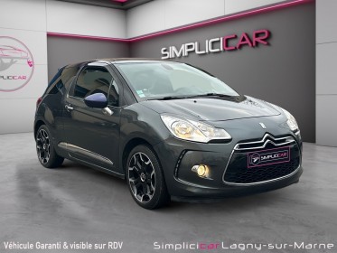 Citroen ds3 1.6 thp 155 ch sport chic occasion simplicicar lagny  simplicicar simplicibike france