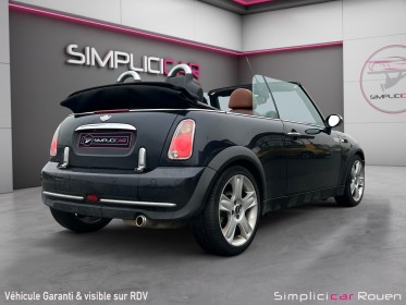 Mini cabriolet r52 cooper sidewalk occasion simplicicar rouen simplicicar simplicibike france