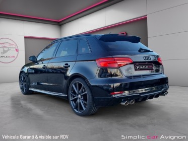 Audi a3 sportback 2.0 tdi 184 s tronic 7 quattro s line full black matrix leds volant carbone toit pano full cuir occasion...