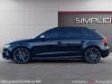 Audi a3 sportback 2.0 tdi 184 s tronic 7 quattro s line full black matrix leds volant carbone toit pano full cuir occasion...