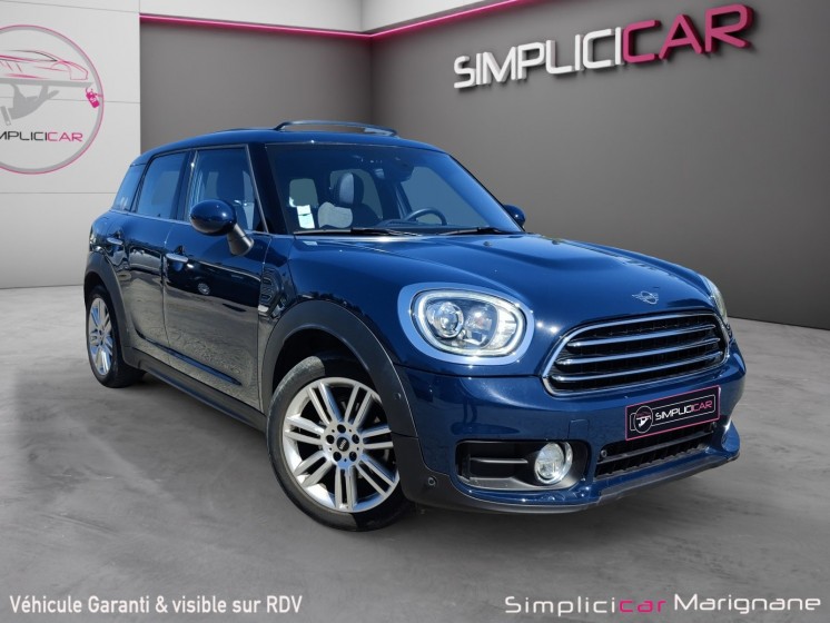 Mini countryman f60 102 ch one longstone /toit ouvrant pano/carplay/camera recul/francaise/carnet bmw/garantie 12 mois...