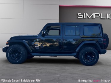 Jeep wrangler 4x4 bva8 272 unlimited overland occasion  simplicicar vaucresson nice - pfvauto simplicicar simplicibike france