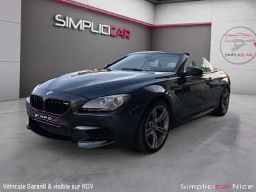 Bmw m6 cabriolet f12 m dkg7 occasion  simplicicar vaucresson nice - pfvauto simplicicar simplicibike france