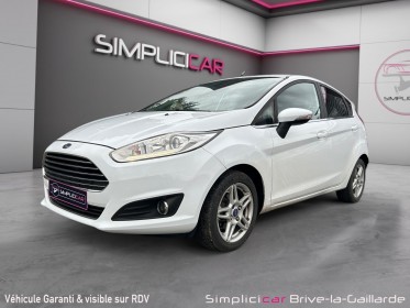 Ford fiesta 1.6 tdci 95 fap titanium occasion simplicicar brive la gaillarde  simplicicar simplicibike france