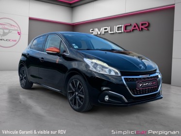 Peugeot 208 1.6l hdi 120ch roland garros - toit panoramique - climatisation bi-zone - gps - ambiance led - garantie 12...