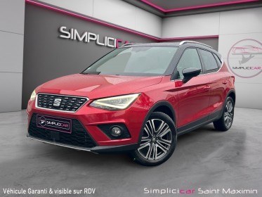 Seat arona 1.0 eco tsi 115 ch xcellence occasion simplicicar st-maximin simplicicar simplicibike france