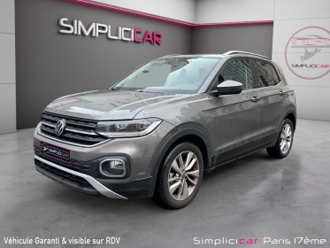 Volkswagen t-cross 1.0 tsi 110 start/stop dsg7 carat occasion paris 17ème (75)(porte maillot) simplicicar simplicibike france