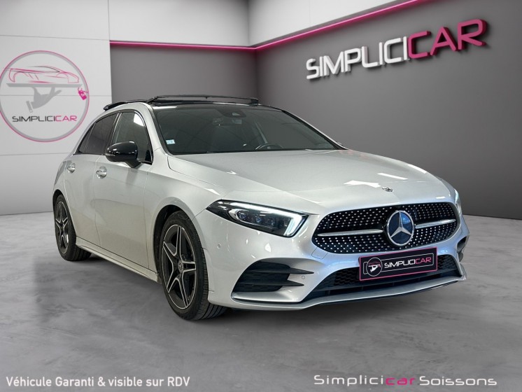 Mercedes classe a 200 7g-dct amg line - suivi complet/toit pano/caméra 360/led ambiance/sièges elec chauffants -...