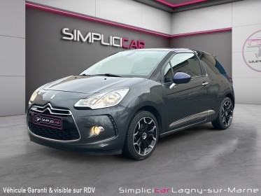 Citroen ds3 1.6 thp 155 ch sport chic occasion simplicicar lagny  simplicicar simplicibike france