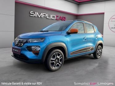 Dacia spring achat integral confort plus occasion simplicicar limoges  simplicicar simplicibike france