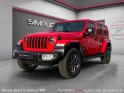 Jeep wrangler my21 4xe  phev 4x4 sahara/pack hiver/camera av/ar/attelage/toit ouvrant panoramique occasion simplicicar salon...