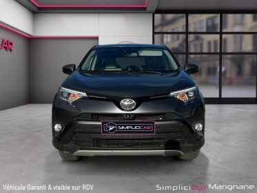 Toyota rav4 143 d-4d 2wd lounge garantie 12 mois toutes options / camera 360 / attelage / cuir chauffants / suivi complet...