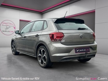 Volkswagen polo 1.0 tsi 110 ss bvm6 r-line, garantie 12 mois, caméra de recul, carplay sans fil. occasion simplicicar caen ...