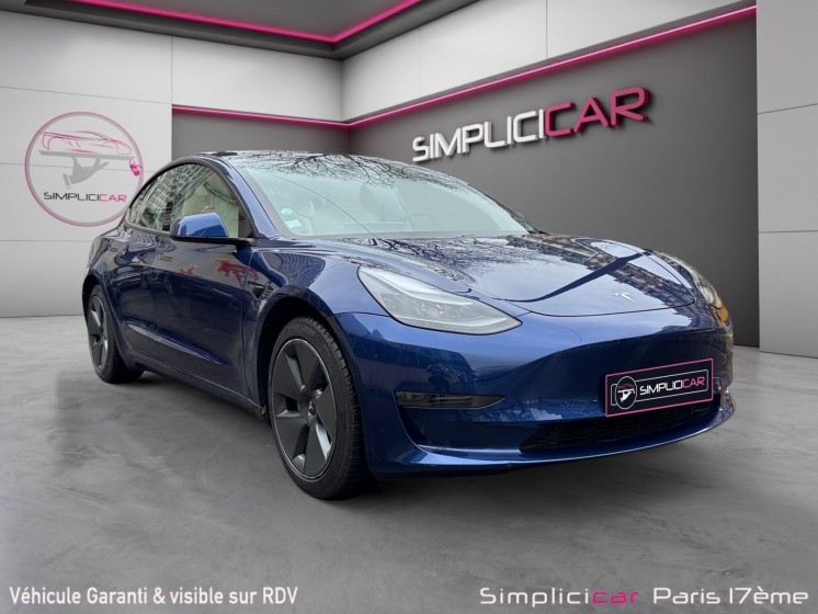 Tesla model 3 long range dual motor awd occasion paris 17ème (75)(porte maillot) simplicicar simplicibike france