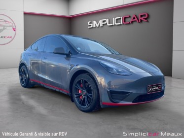 Tesla model y standard rwd long rang covering cameleon occasion simplicicar meaux simplicicar simplicibike france