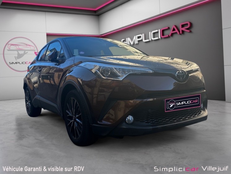 Toyota c-hr pro 116ch turbo cvt 4wd, camera de recul, carplay, première main, entretenue occasion simplicicar villejuif ...