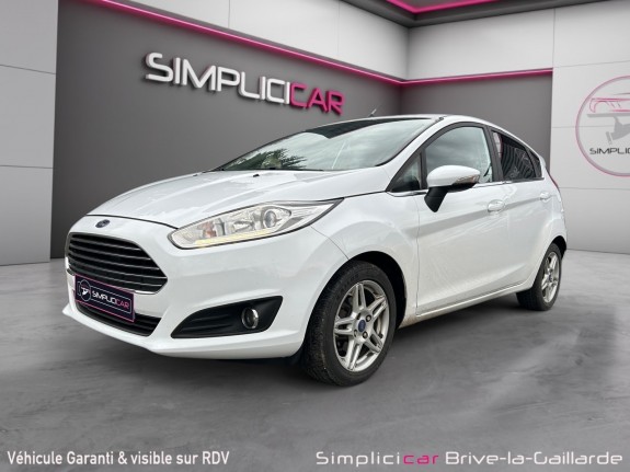 Ford fiesta 1.6 tdci 95 fap titanium garantie 12 mois occasion simplicicar brive la gaillarde  simplicicar simplicibike france