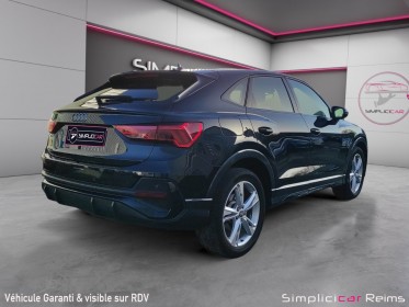 Audi q3 sportback 35 tdi 150 ch s tronic 7 s line occasion simplicicar reims simplicicar simplicibike france