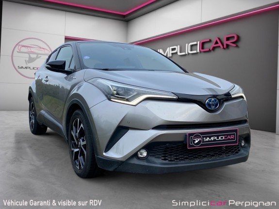 Toyota c-hr hybride pro rc18 c-hr pro 122h graphic - entretien toyota, attelage amovible, caméra de recul - garantie......