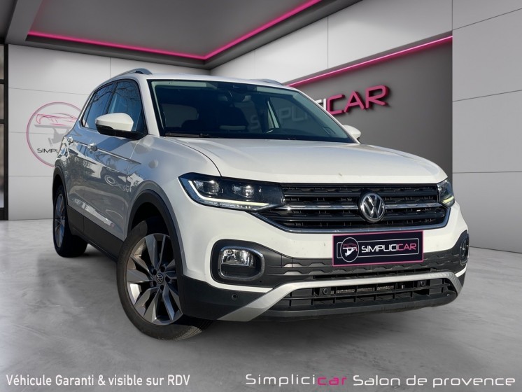 Volkswagen t-cross 1.0 tsi 115  dsg7 carat / sieges chauffants / park pilot / carplay occasion simplicicar salon de provence...