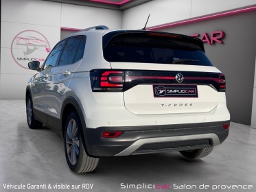 Volkswagen t-cross 1.0 tsi 115  dsg7 carat / sieges chauffants / park pilot / carplay occasion simplicicar salon de provence...