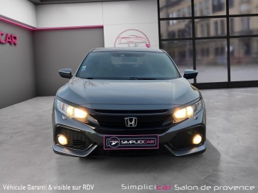 Honda civic 2018 1.0 i-vtec 126 elegance / sieges chauffants / camera / carplay / entretiens honda occasion simplicicar salon...