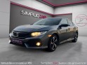 Honda civic 2018 1.0 i-vtec 126 elegance / sieges chauffants / camera / carplay / entretiens honda occasion simplicicar salon...