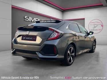 Honda civic 2018 1.0 i-vtec 126 elegance / sieges chauffants / camera / carplay / entretiens honda occasion simplicicar salon...