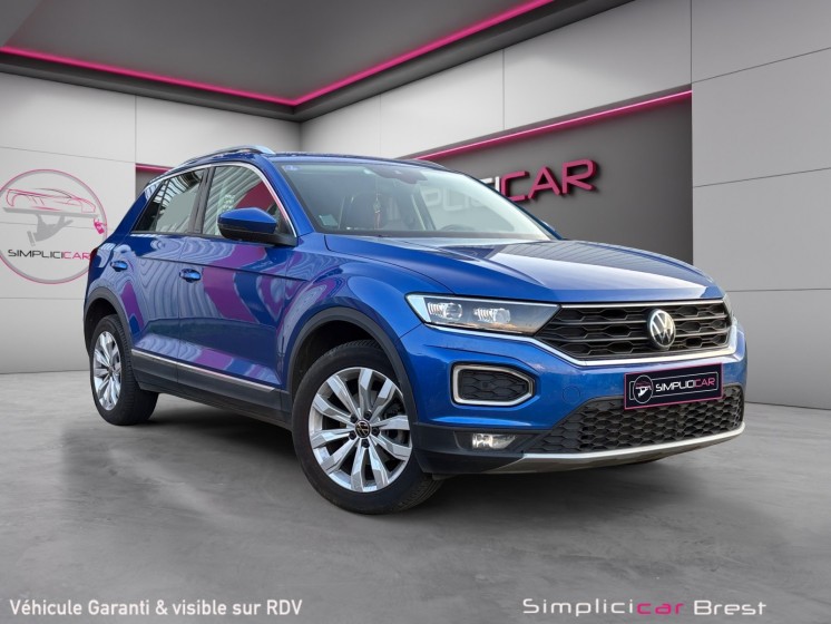 Volkswagen t-roc 1.5 tsi 150 evo start/stop dsg7 finition carat - attelage occasion simplicicar brest simplicicar...