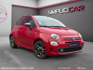 Fiat 500 my17 1.2 69 ch - s sport occasion simplicicar brest simplicicar simplicibike france