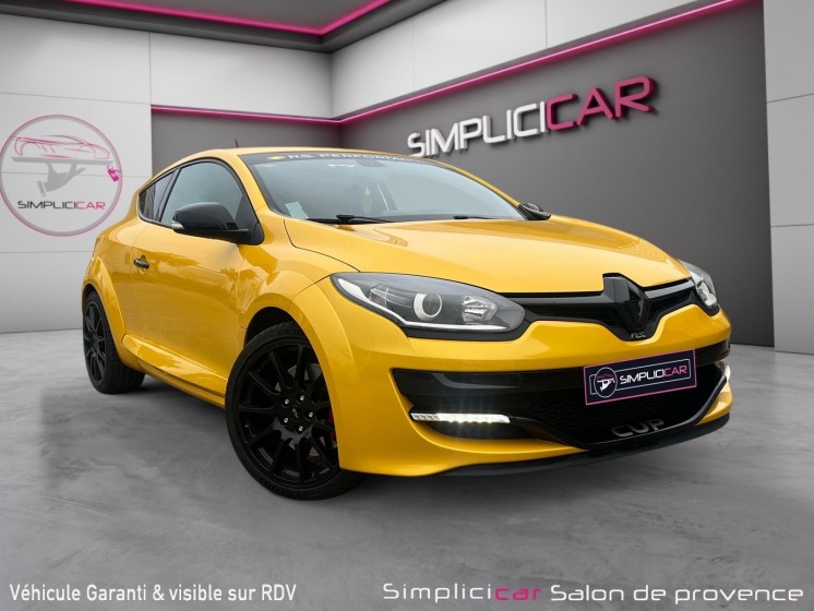 Renault megane iii coupe 275 rs/cup/jantes turini/entretien renault/garantie 12 mois occasion simplicicar salon de provence...