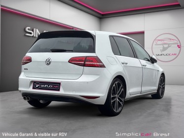 Volkswagen golf 2.0 tdi 184 bluemotion technology fap dsg6 gtd occasion simplicicar brest simplicicar simplicibike france