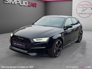 Audi rs3 sportback 2.5 tfsi 400 s tronic 7 quattro / suivi complet audi occasion simplicicar lille  simplicicar simplicibike...