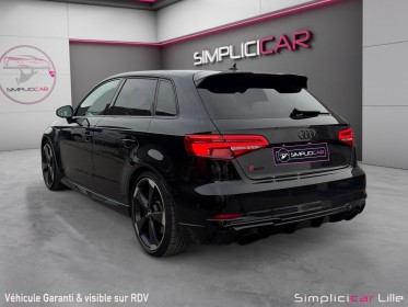 Audi rs3 sportback 2.5 tfsi 400 s tronic 7 quattro / suivi complet audi occasion simplicicar lille  simplicicar simplicibike...